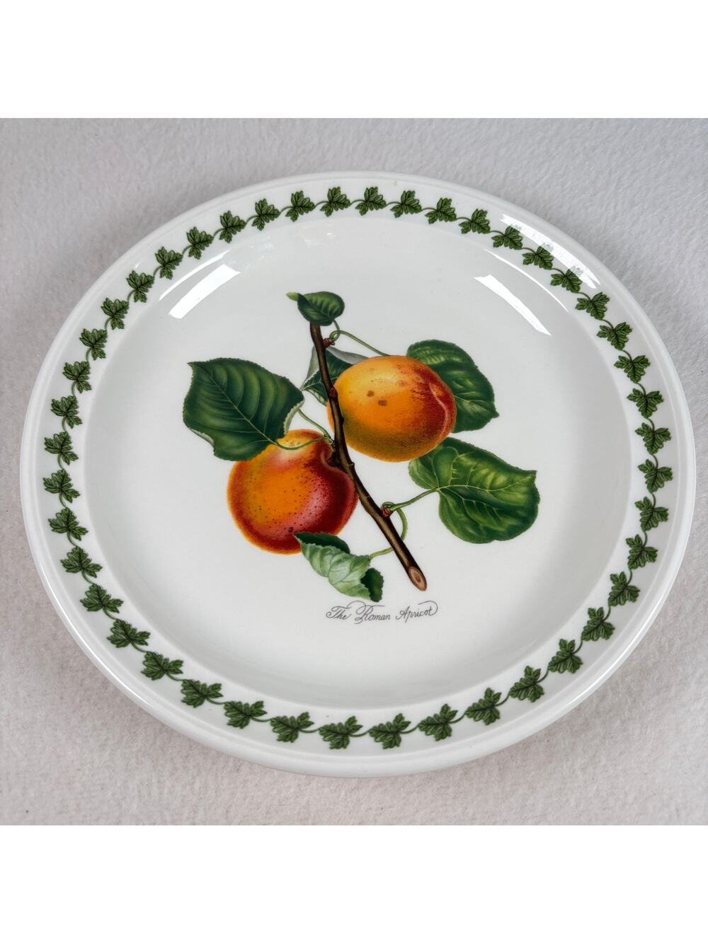 Portmeirion Pomona 7.25" Bread & Butter Appetizer Plate "The Roman Apricot"